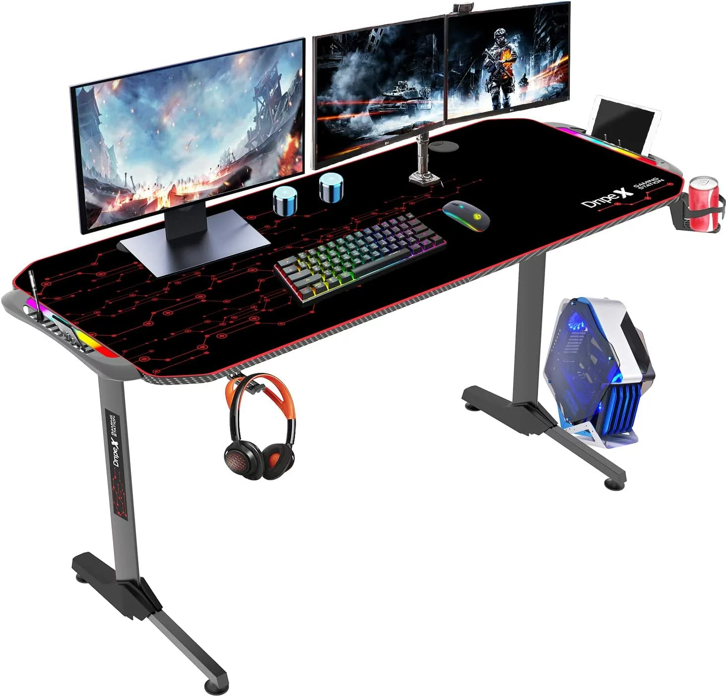 Dripex, meilleur bureau gamer pas cher