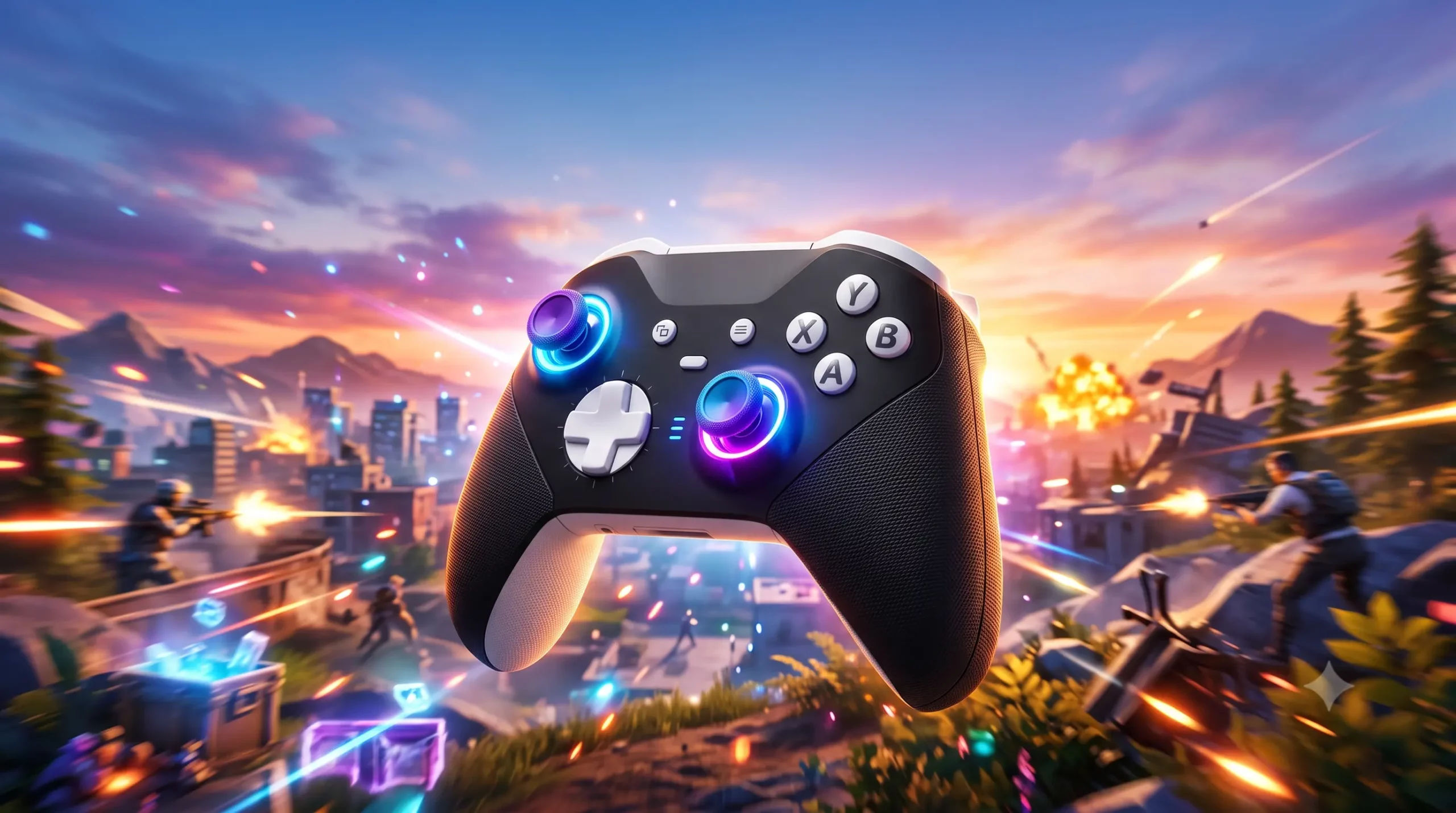 réglage manette fortnite